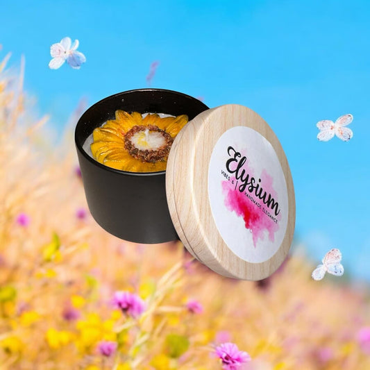 Flower candle